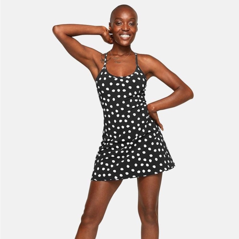 Outdoor Voices Polka Dot Exercise Dress